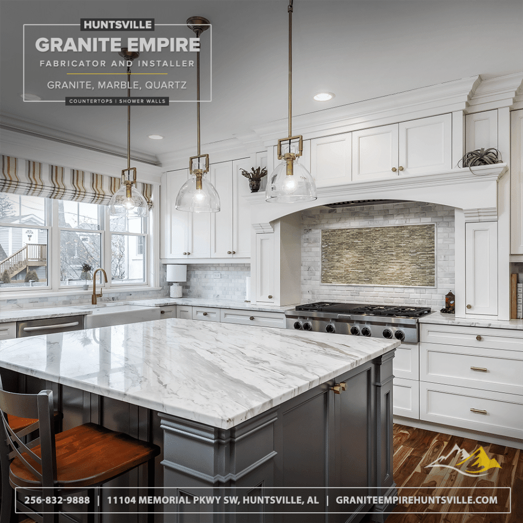 granite and quartz countertops Huntsville