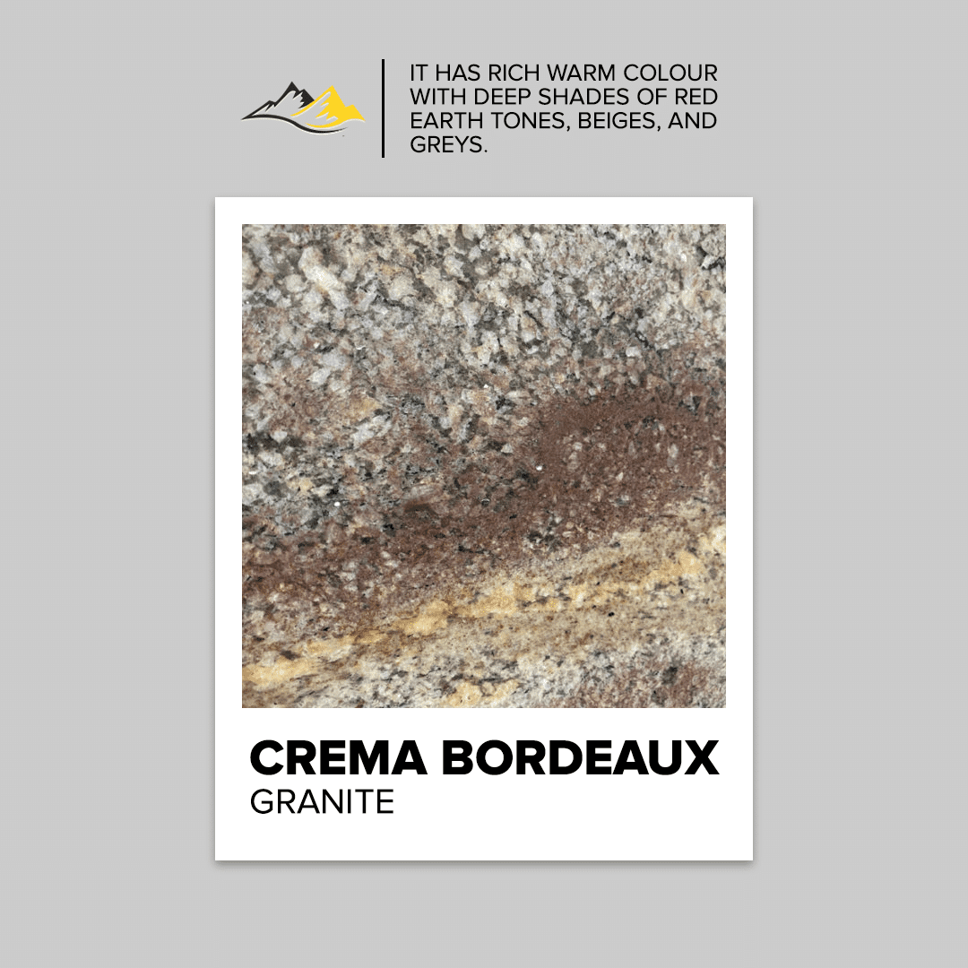 Enhance Your Kitchen with Crema Bordeaux Granite Countertops