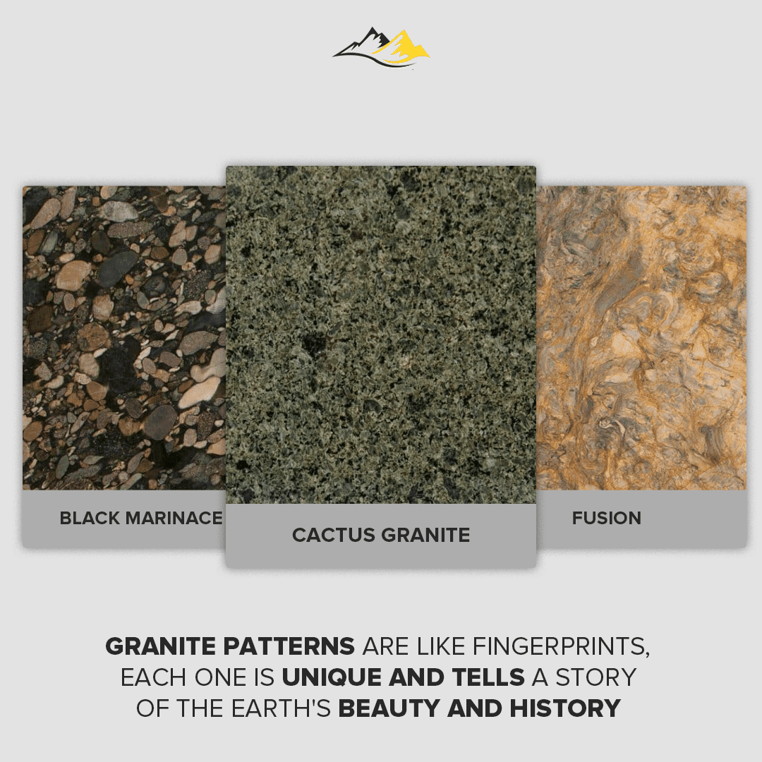 Unveiling the Beauty: Granite Patterns Like Fingerprints, Unique!